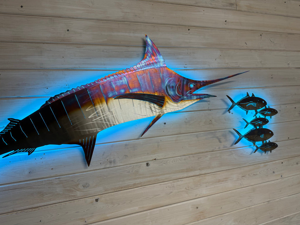 Stainless steel Blue Marlin mount