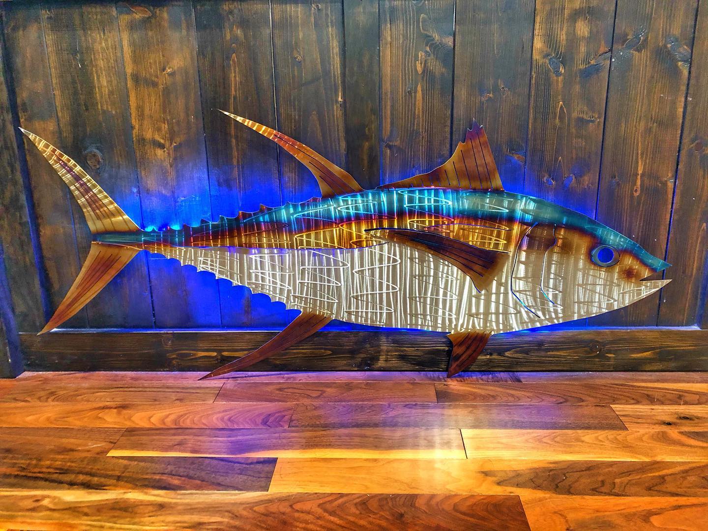 Stainless steel Yellowfin tuna