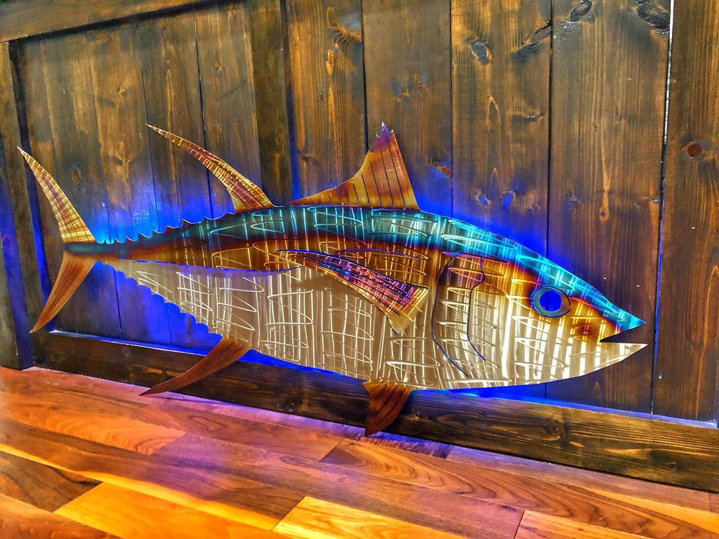 Stainless steel Yellowfin tuna