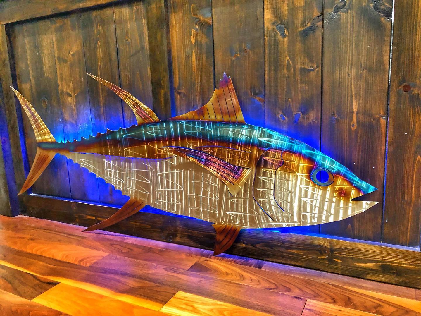 Stainless steel Yellowfin tuna
