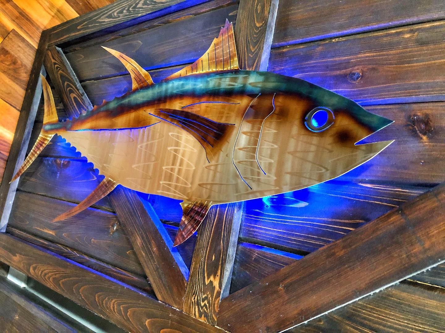 Stainless steel Yellowfin tuna