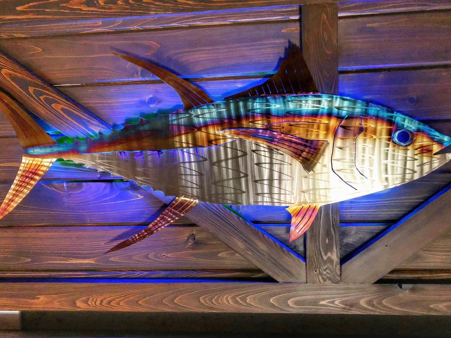 Stainless steel Yellowfin tuna