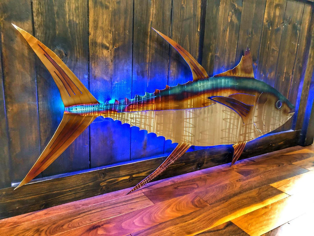 Stainless steel Yellowfin tuna
