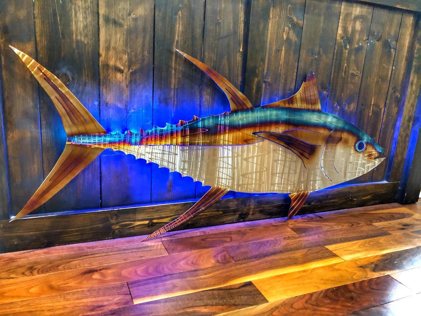 Stainless steel Yellowfin tuna