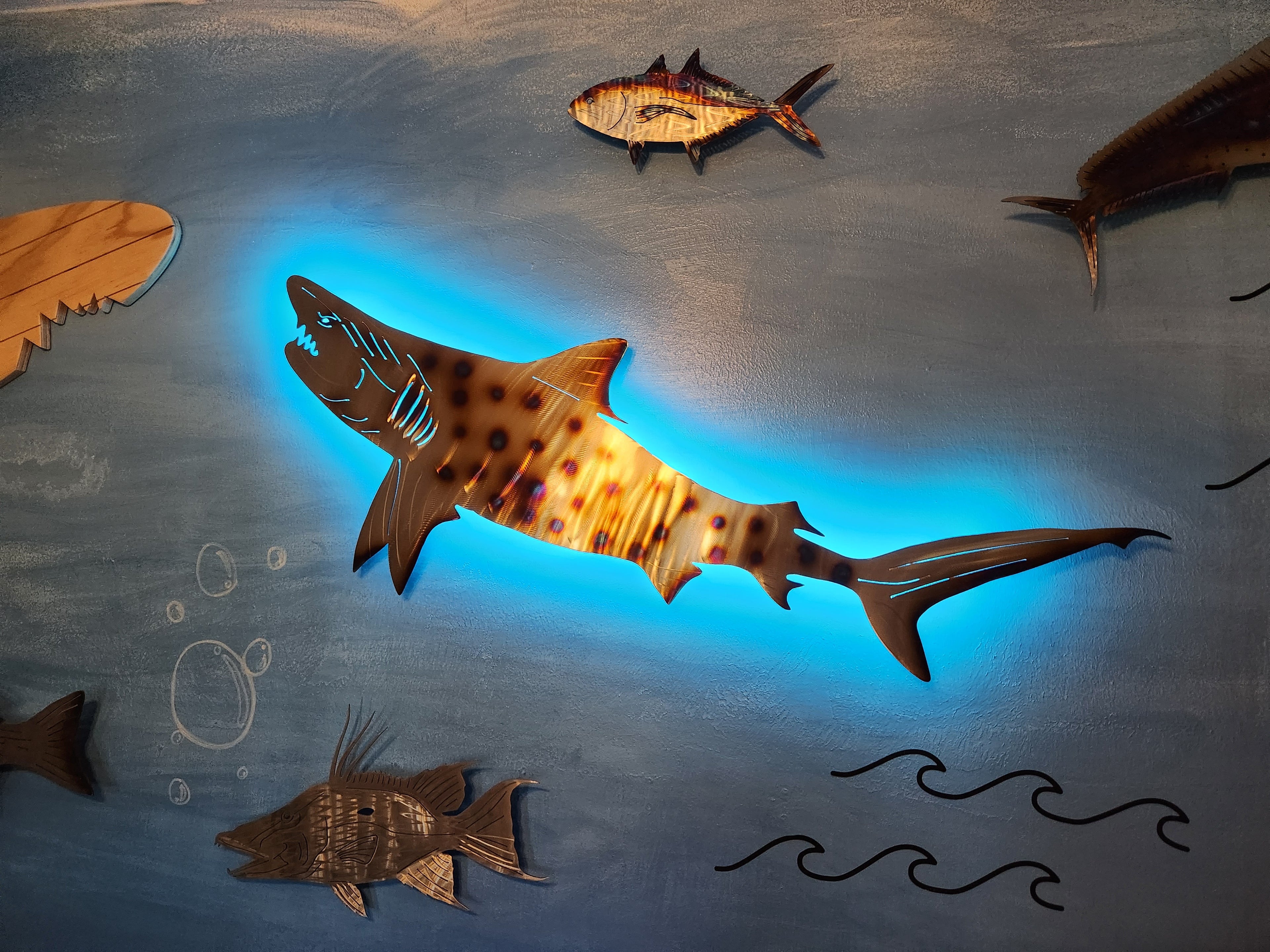 Stainless steel Tiger shark