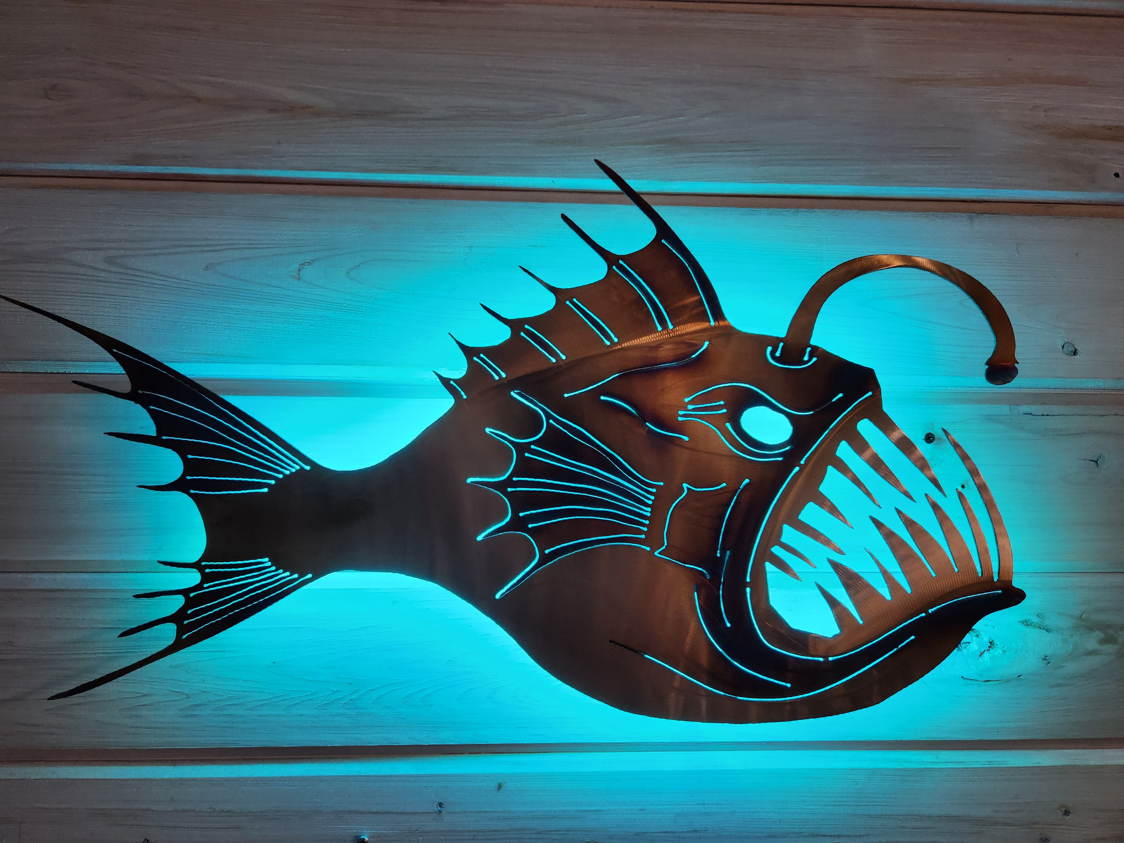 Stainless steel Angler fish