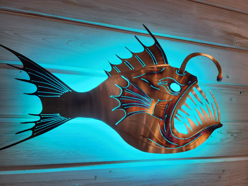 Stainless steel Angler fish