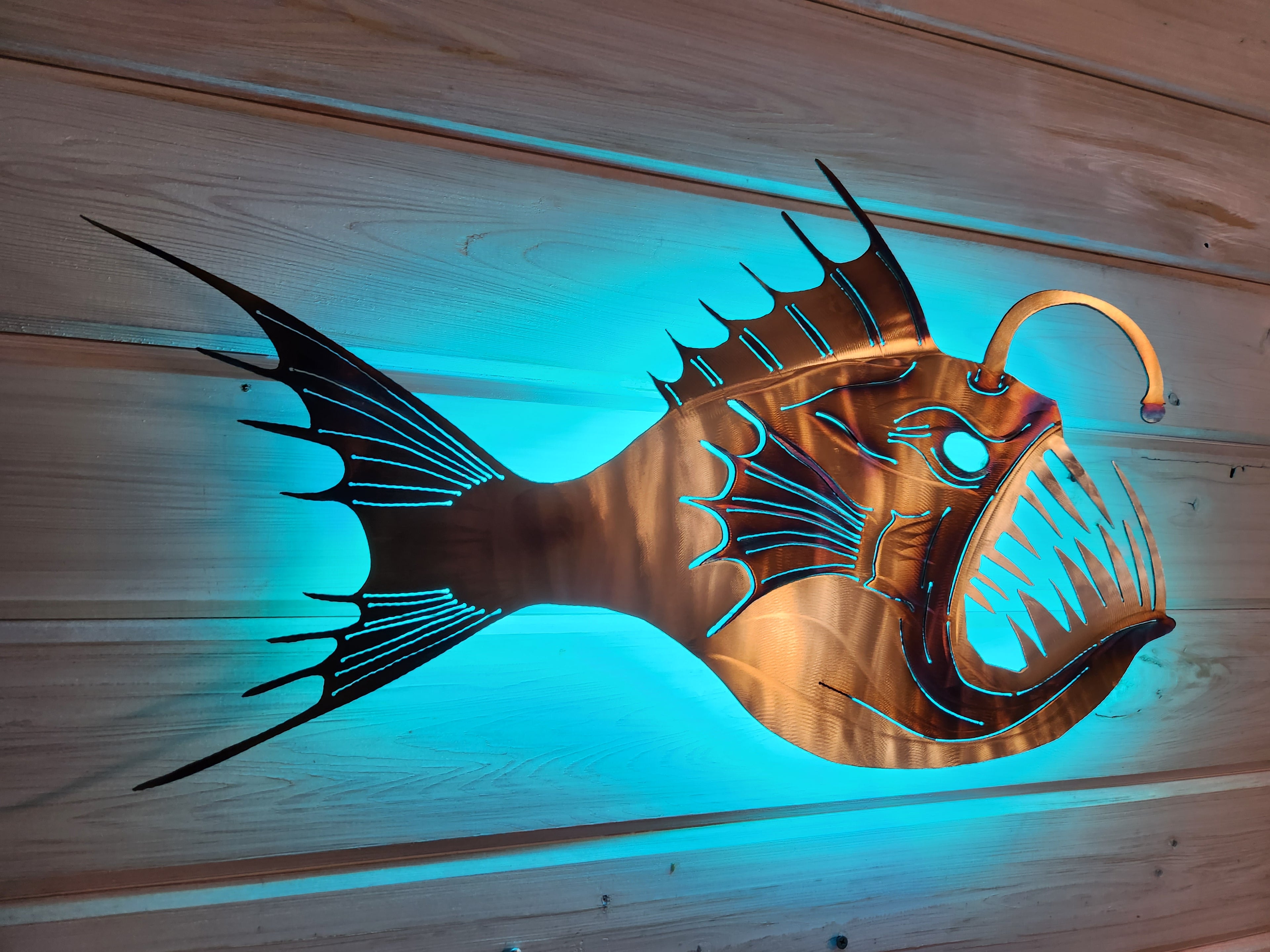 Stainless steel Angler fish