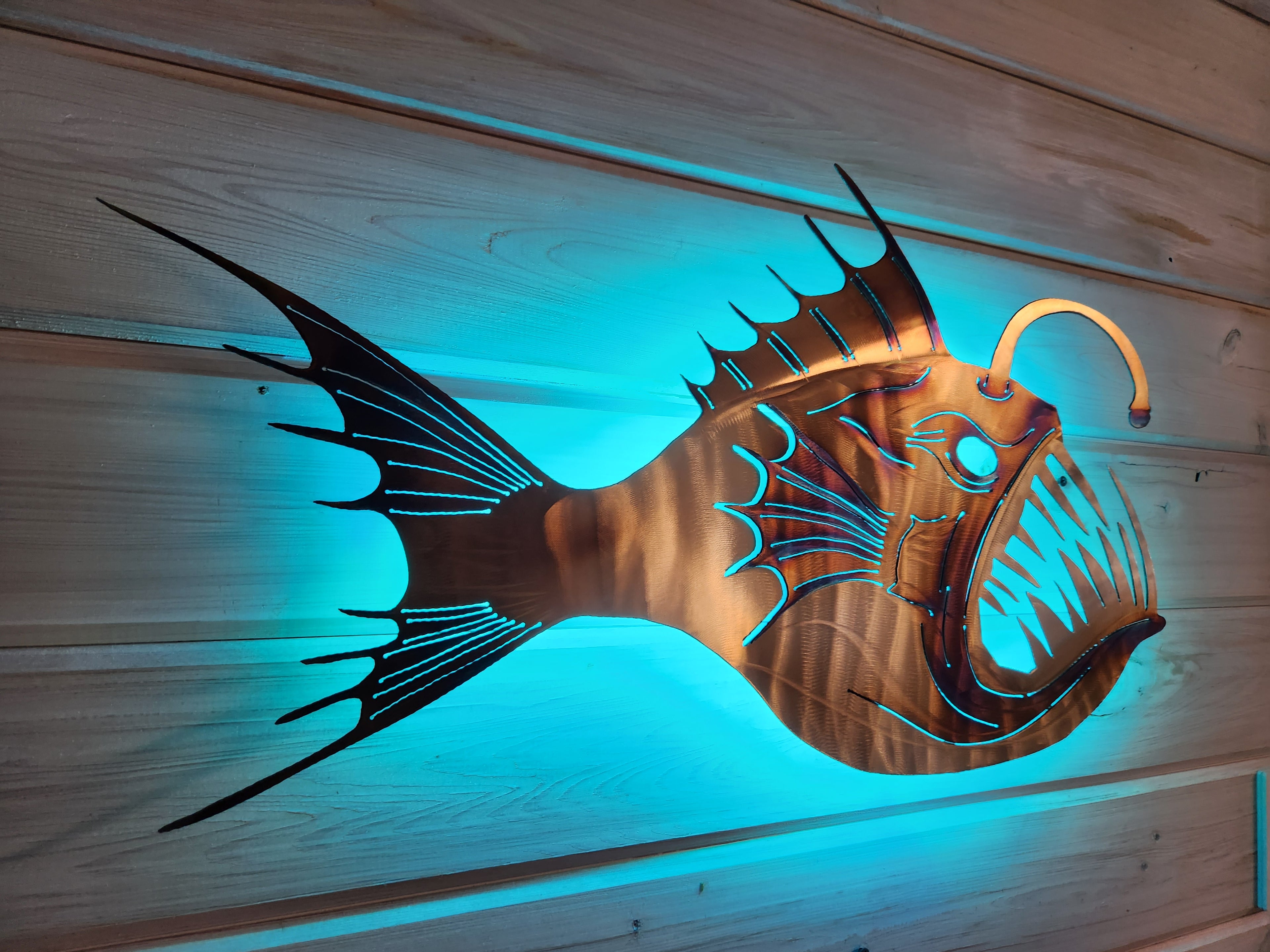 Stainless steel Angler fish