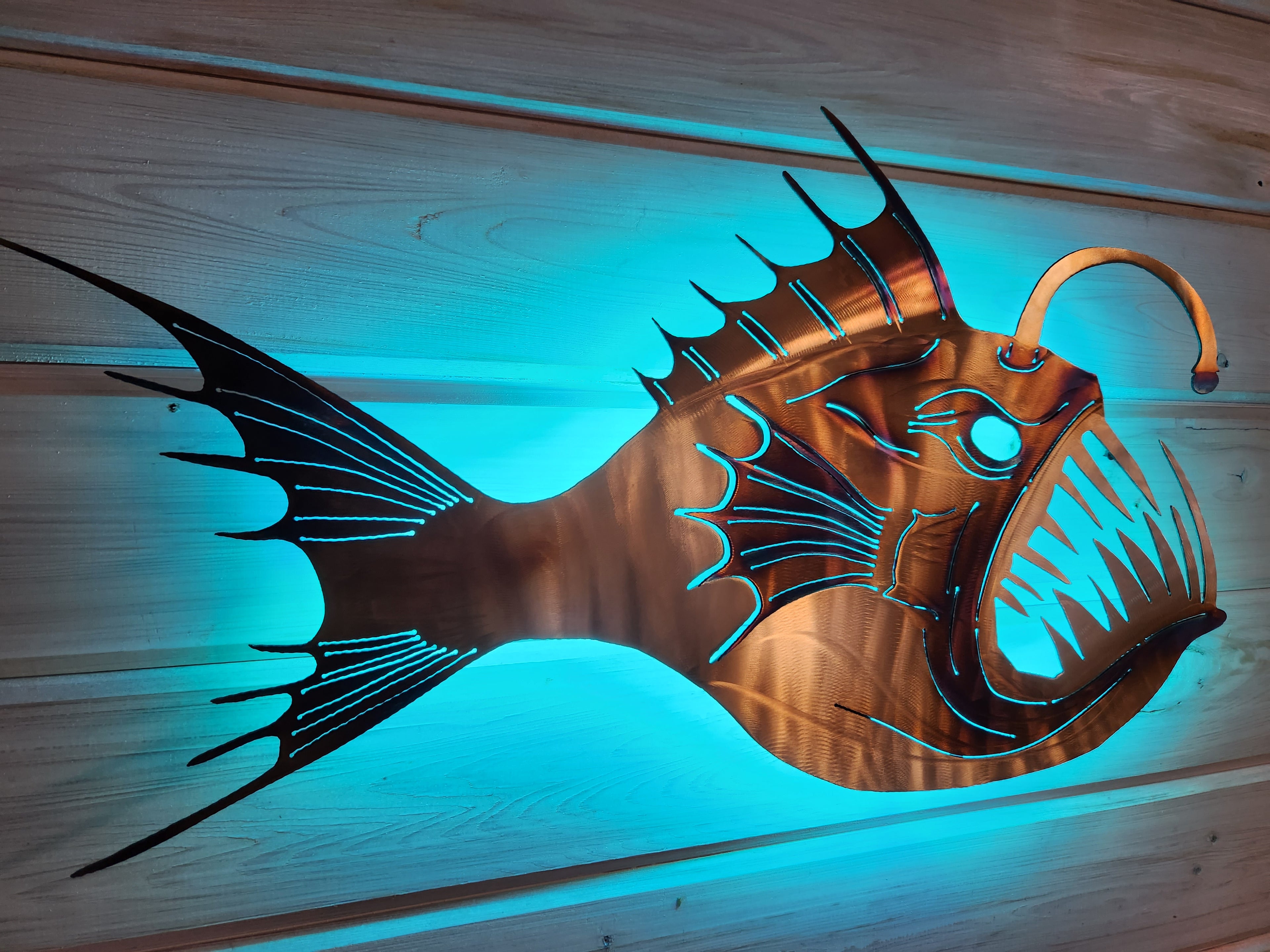 Stainless steel Angler fish
