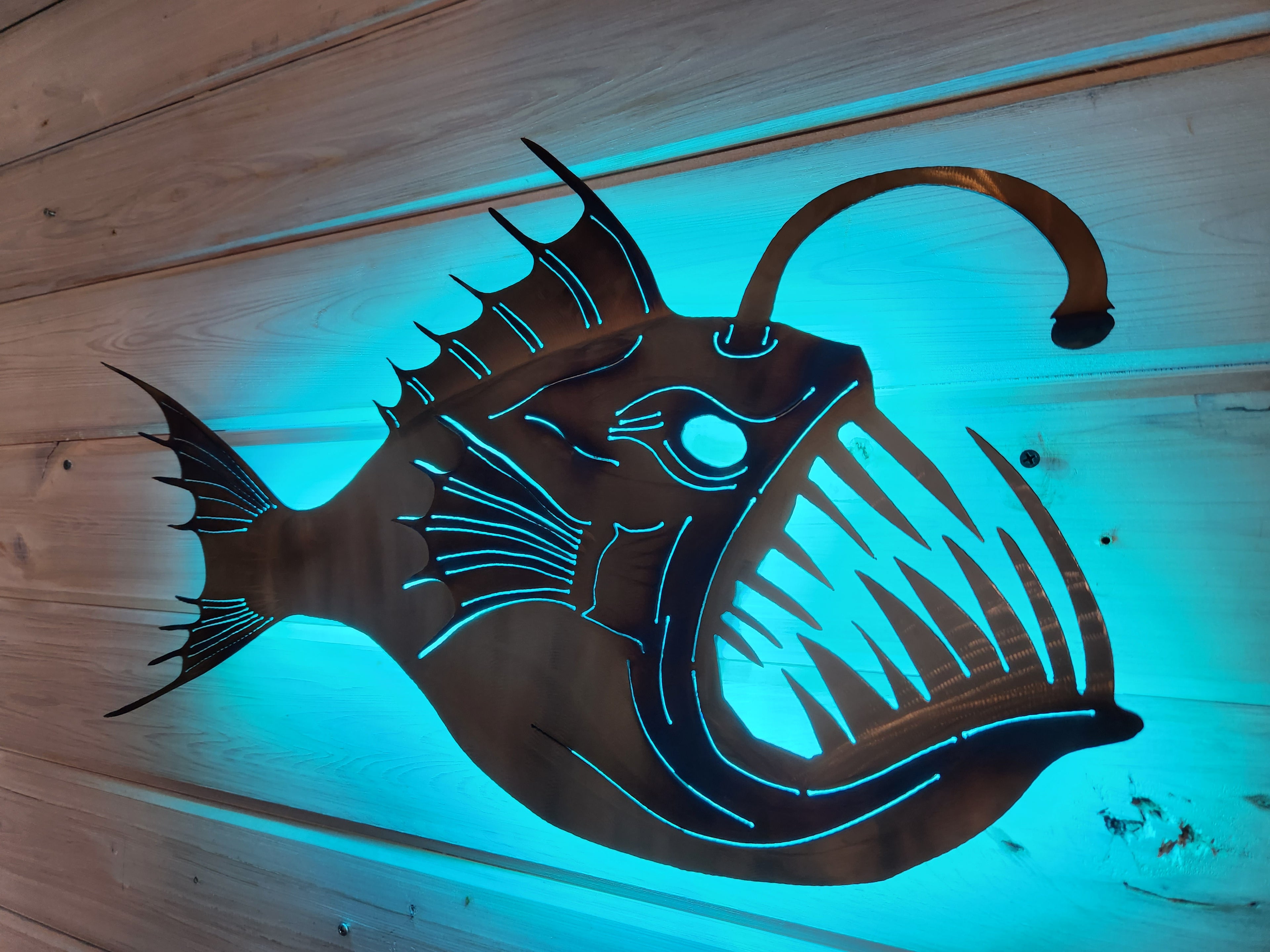 Stainless steel Angler fish