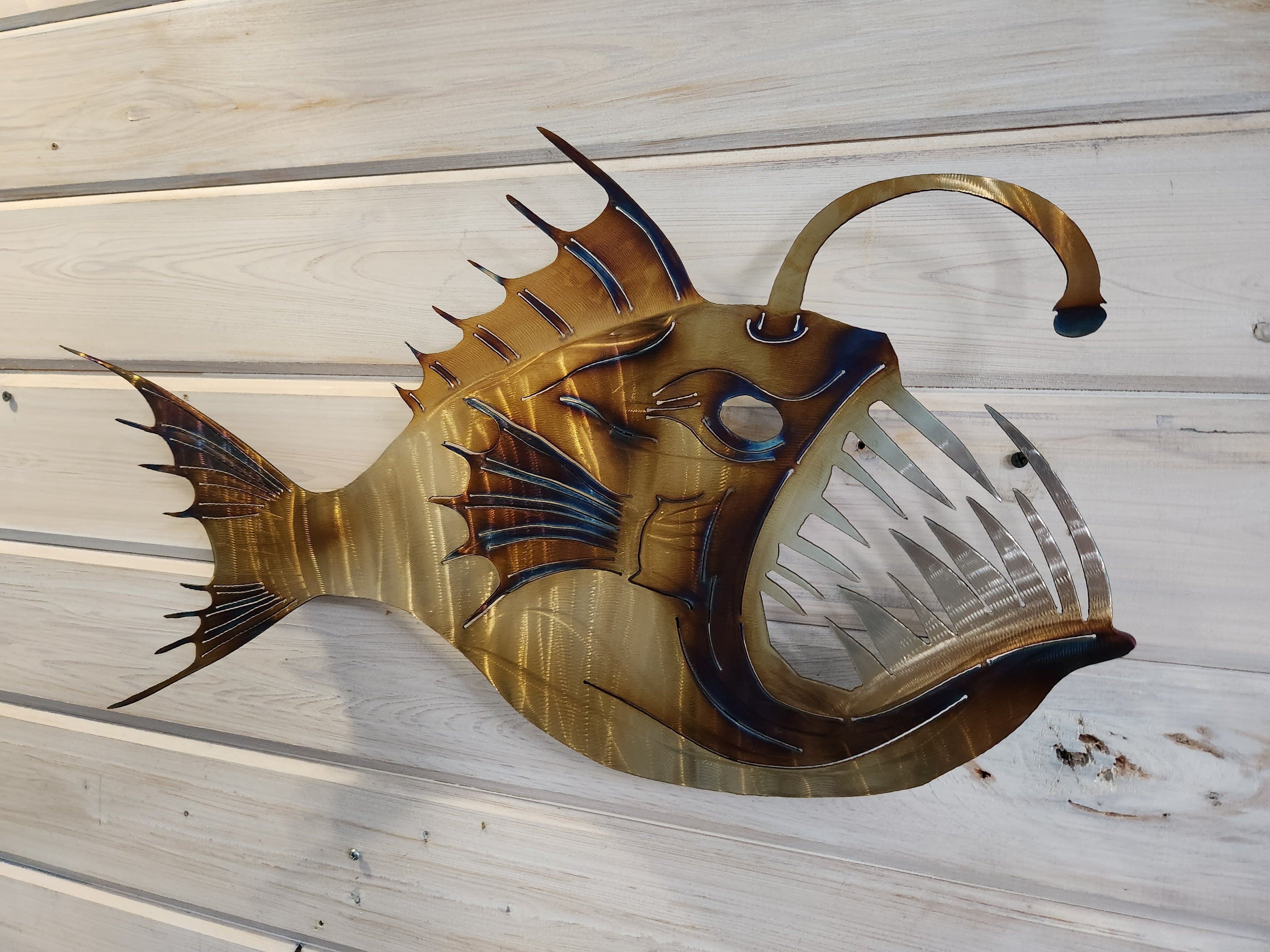Stainless steel Angler fish