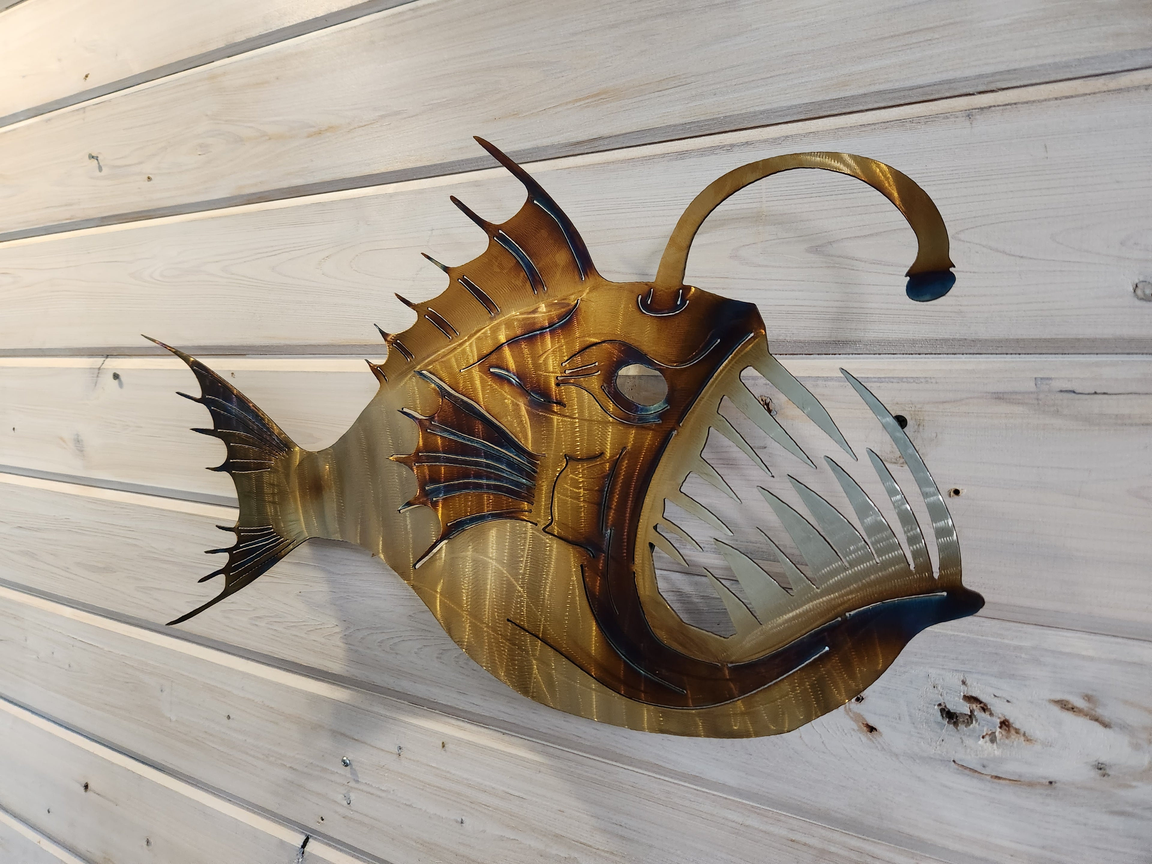 Stainless steel Angler fish