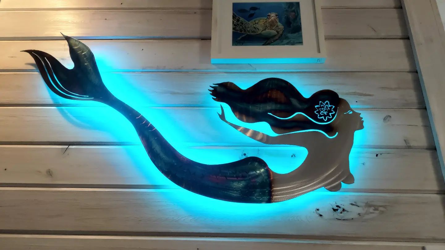 Stainless steel Mermaid