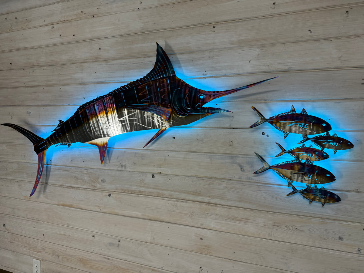 Stainless steel Blue Marlin mount