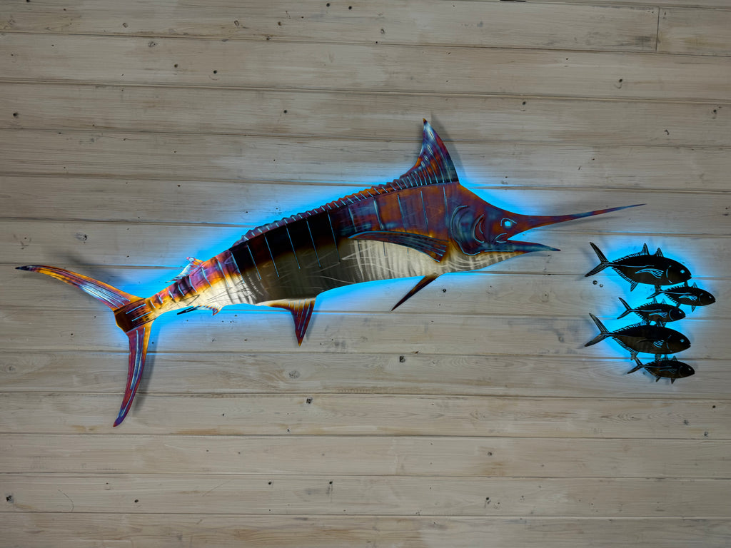 Stainless steel Blue Marlin mount