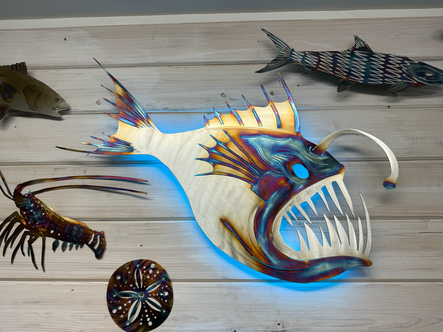 Stainless steel Angler fish