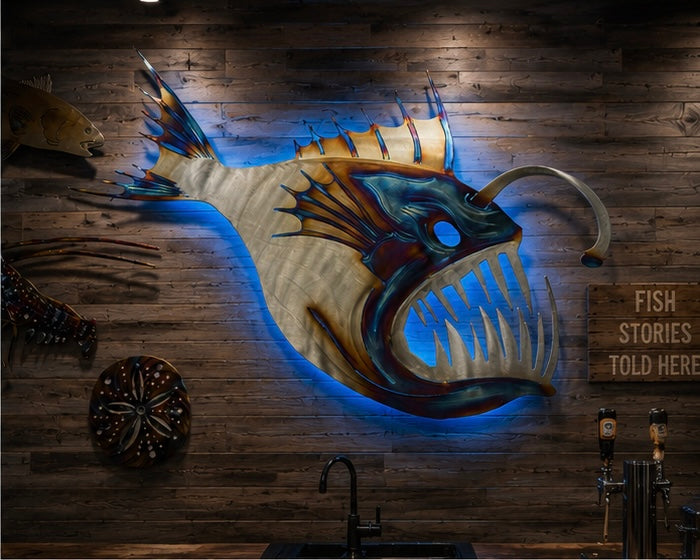 Stainless steel Angler fish