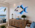 Stainless steel Queen Trigger fish