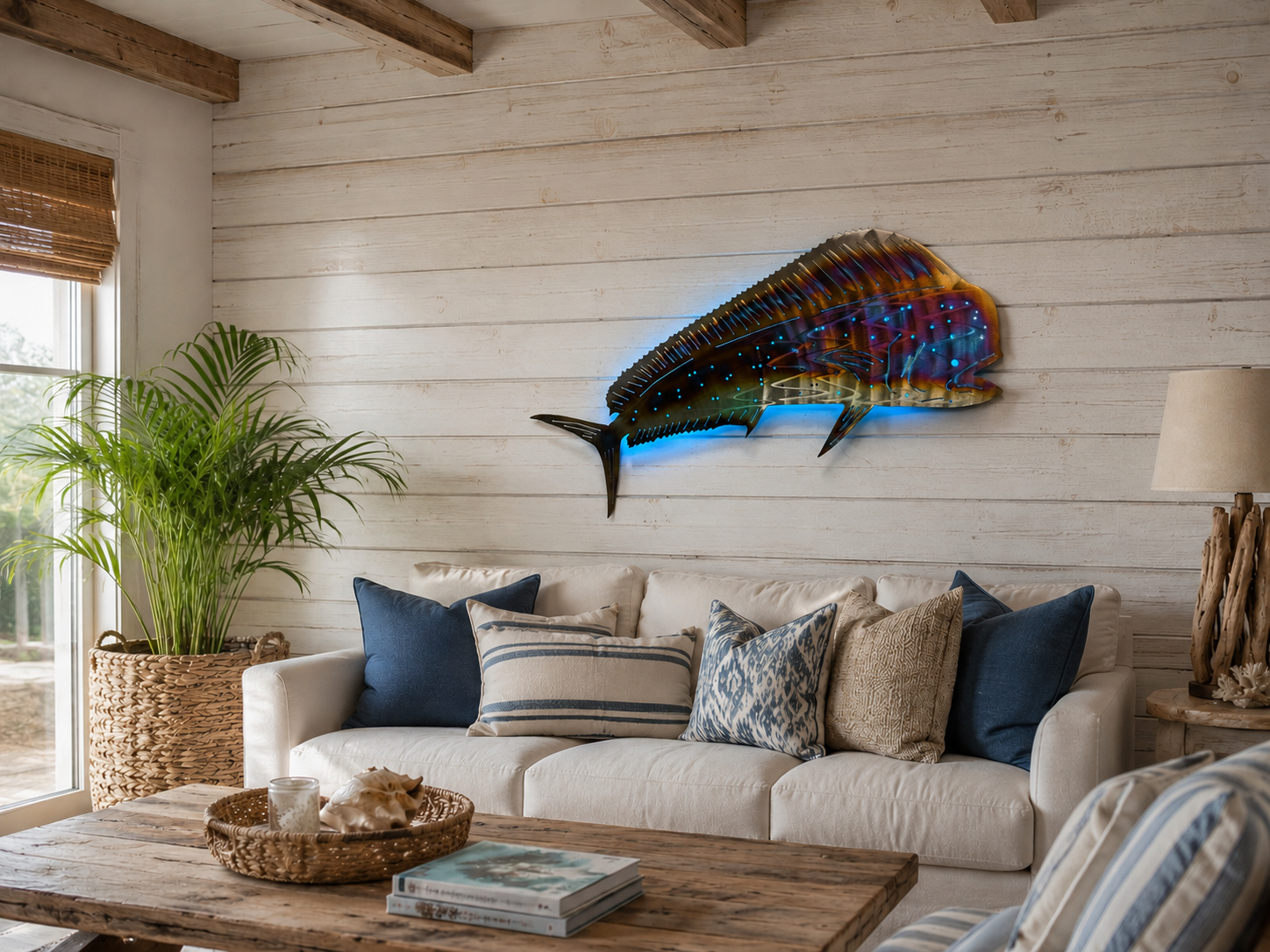 Stainless steel Mahi mahi mount