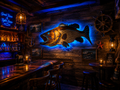 Stainless steel Largemouth Bass