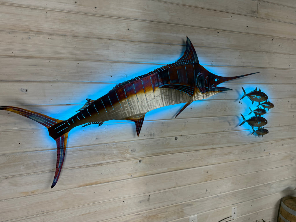 Stainless steel Blue Marlin mount