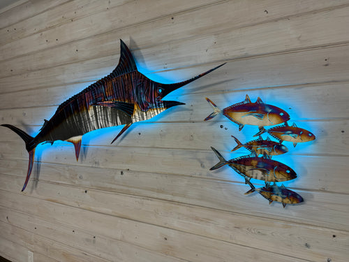 Stainless steel Blue Marlin mount