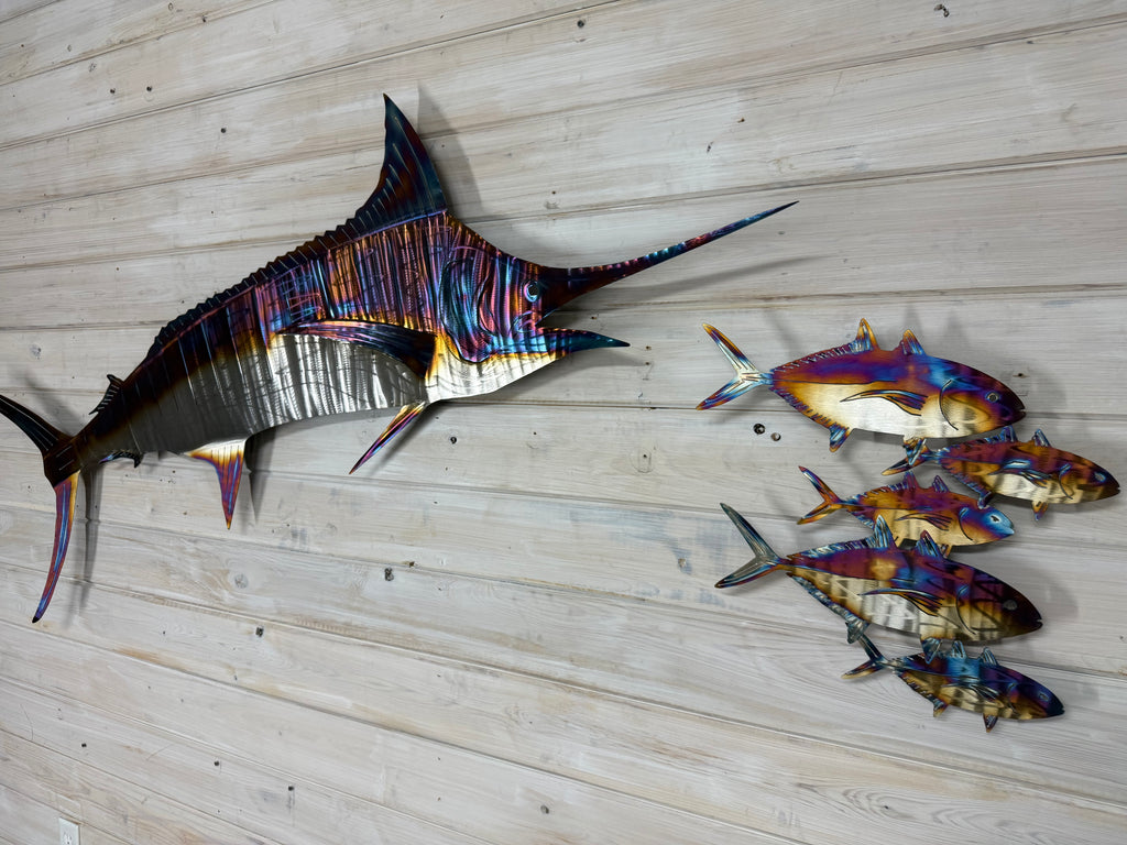 Stainless steel Blue Marlin mount