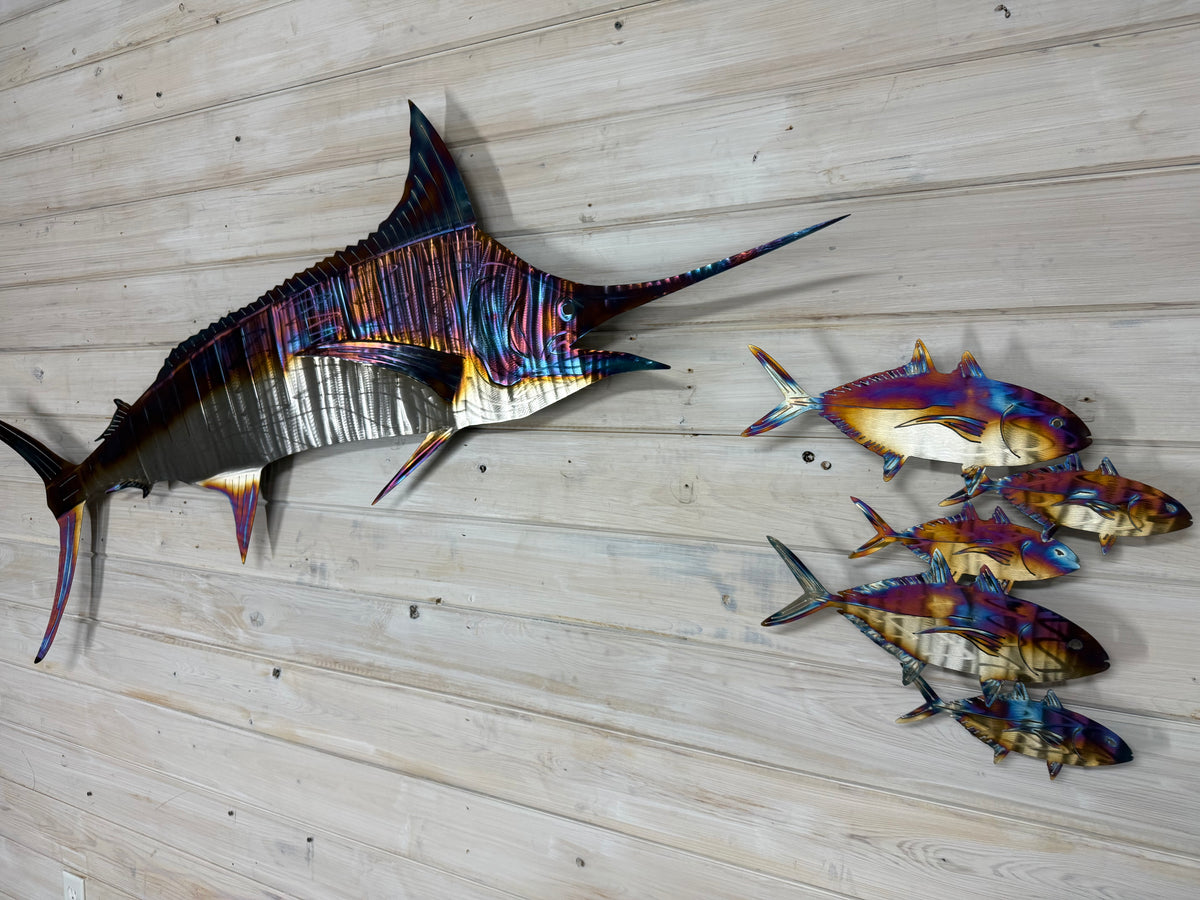 Stainless steel Blue Marlin mount