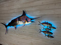 Stainless steel Blue Marlin mount