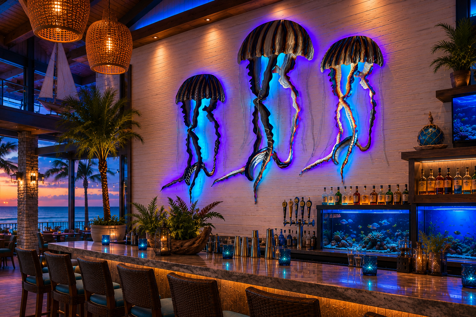 Stainless steel Jelly Fish