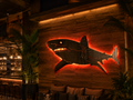 Stainless steel Great white shark