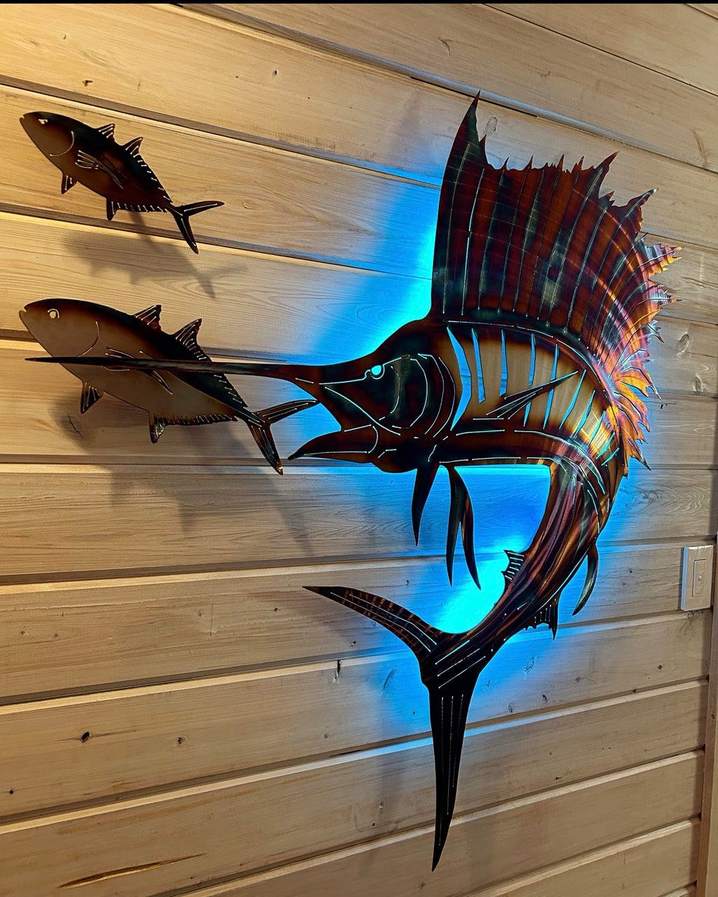 Sailfish Bust mount stainless steel