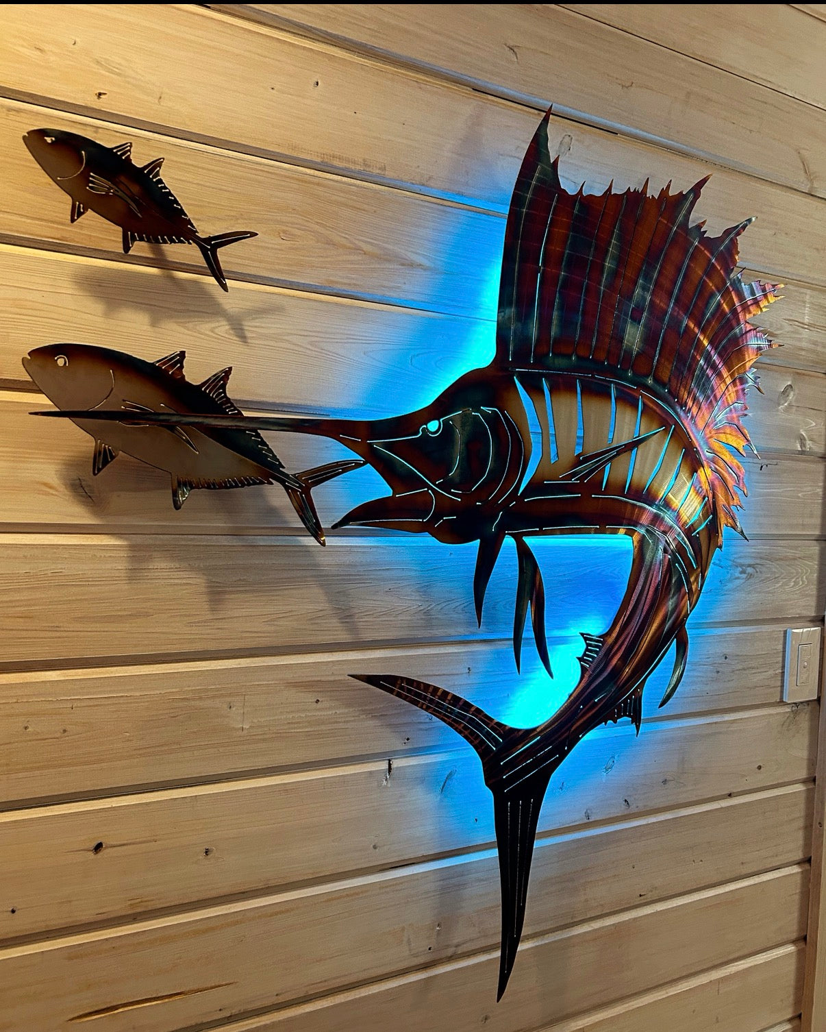 Sailfish Bust mount stainless steel