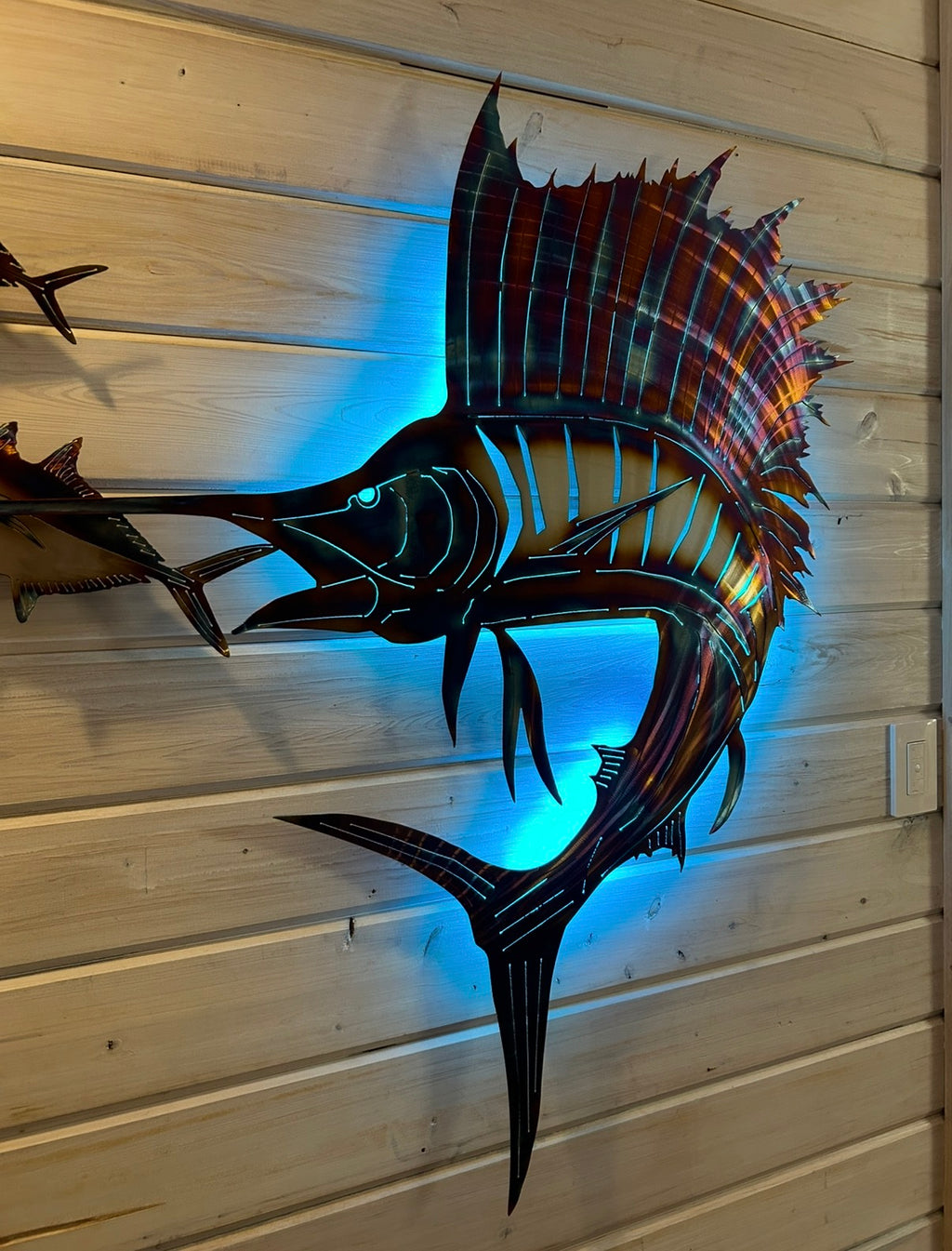 Sailfish Bust mount stainless steel