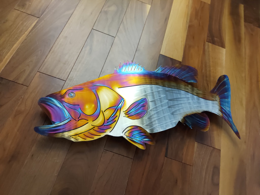 Stainless steel Largemouth Bass