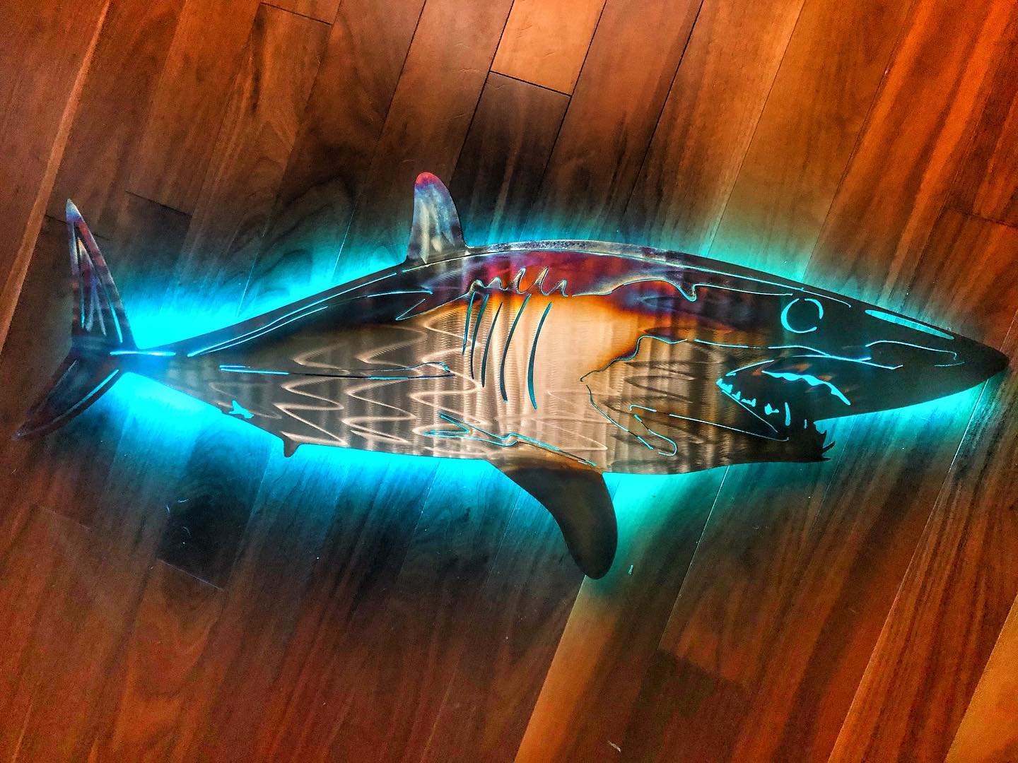Stainless steel Mako shark