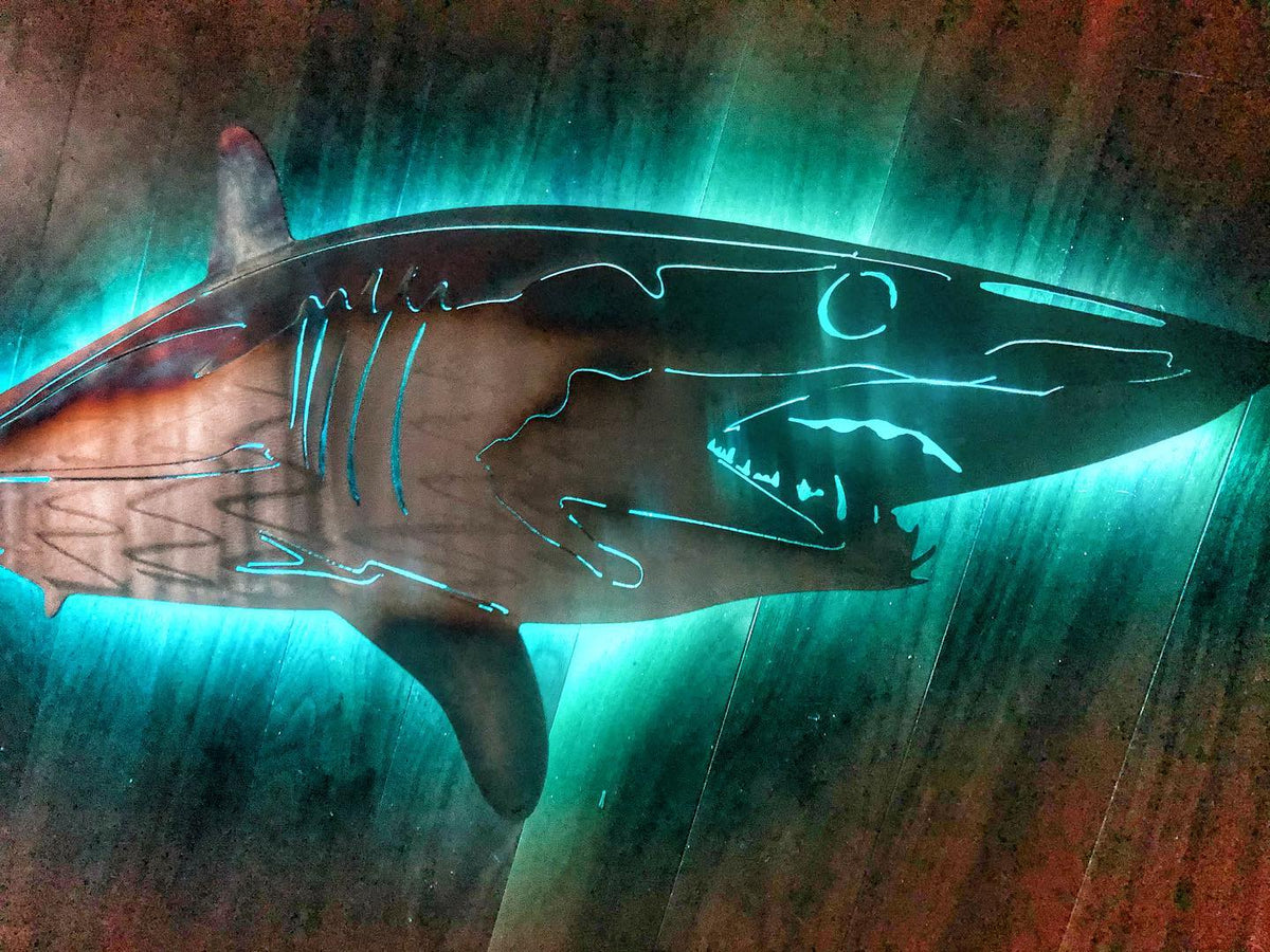 Stainless steel Mako shark mount