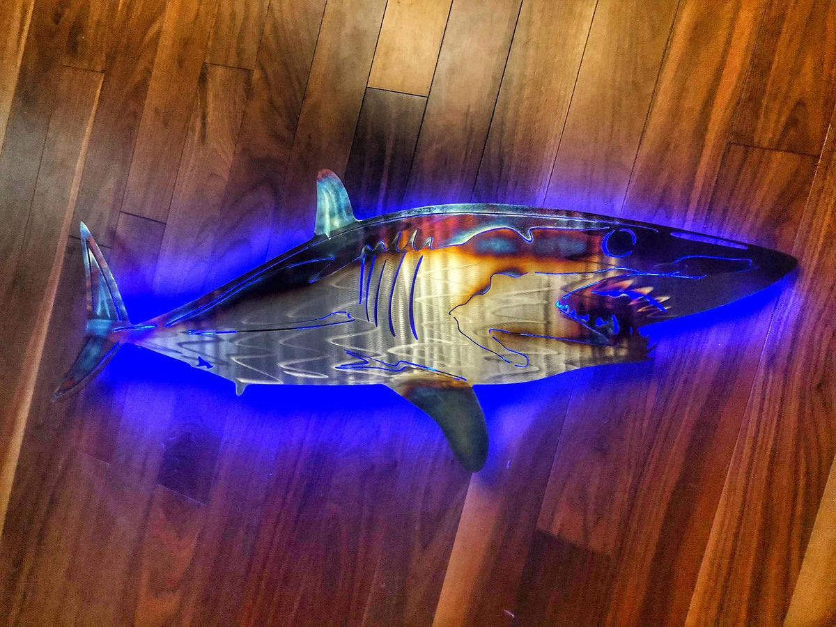 Stainless steel Mako shark mount