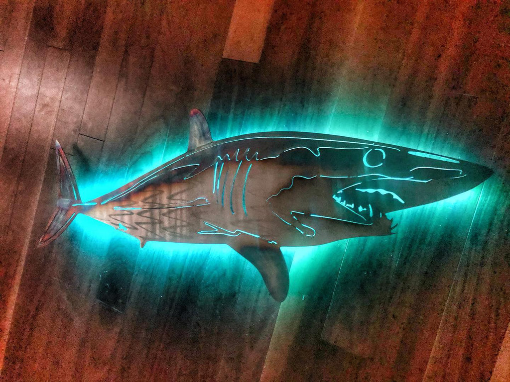 Stainless steel Mako shark mount