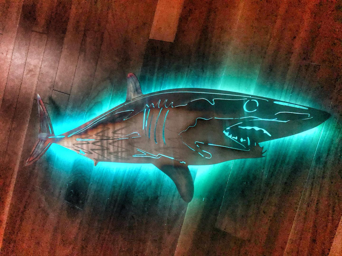 Stainless steel Mako shark mount